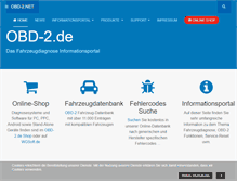 Tablet Screenshot of obd-2.de